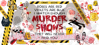 Murder Series 16oz UVDTF Wrap