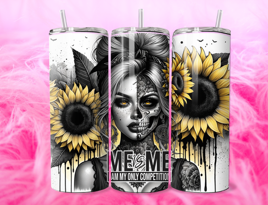 READY TO PRESS 20oz TUMBLER WRAP PRINT ME VS ME