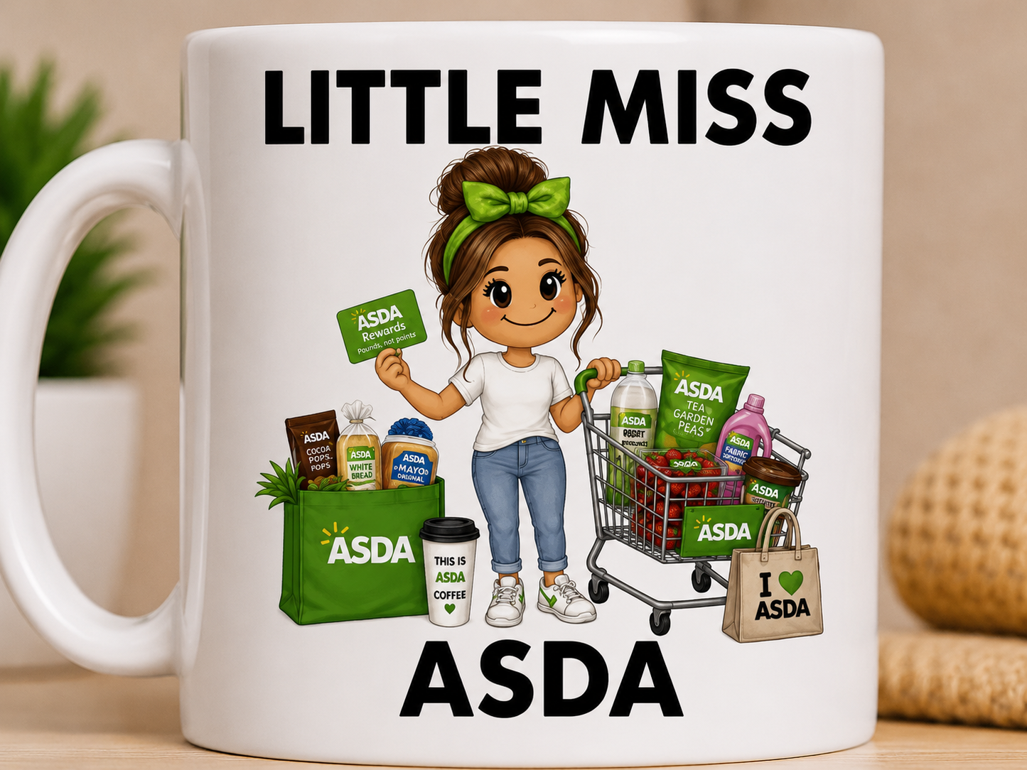 Little Miss Asda 11oz Coffee/Tea Mug