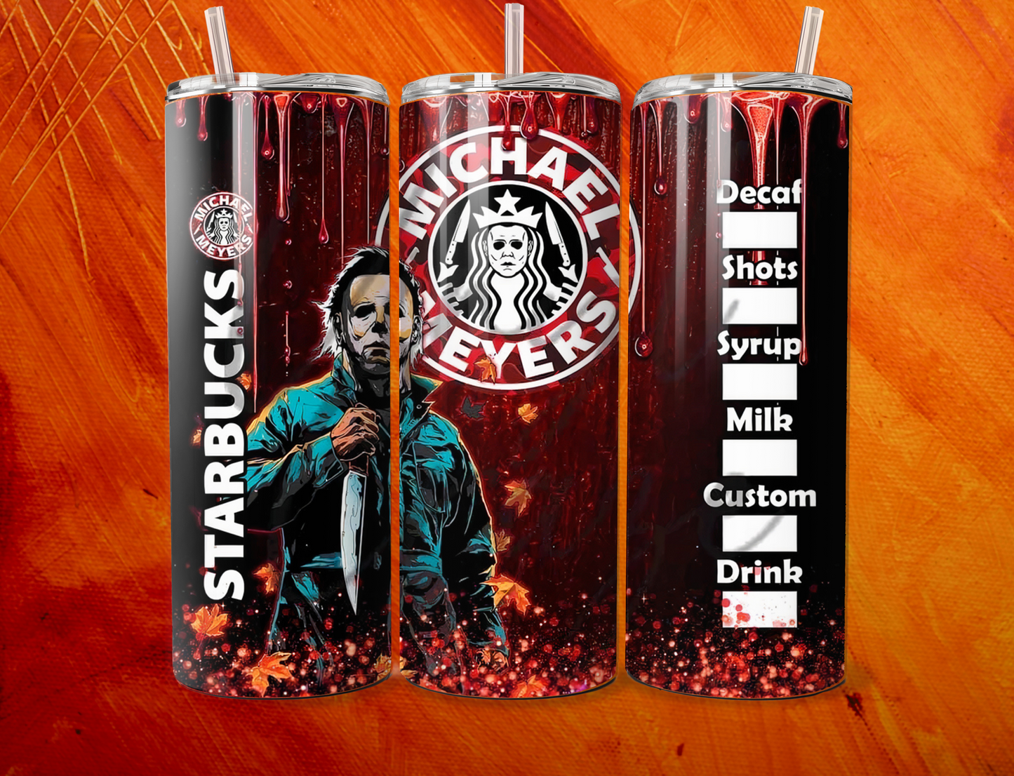 Halloween Spooky Tumblers