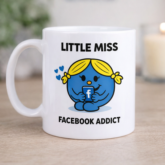 Little Miss Fb Addict 11oz Coffee/Tea Mug