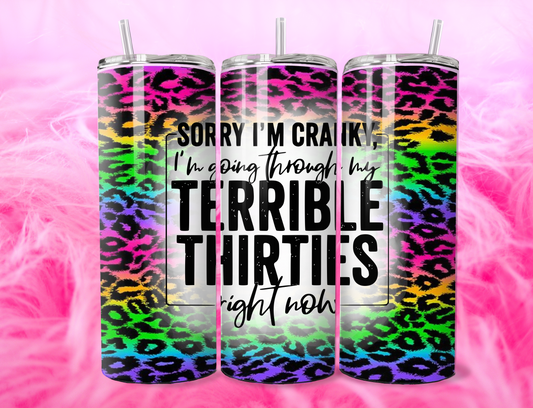 READY TO PRESS 20oz TUMBLER WRAP PRINT  GOING THROUGH TERRIBLE 30s