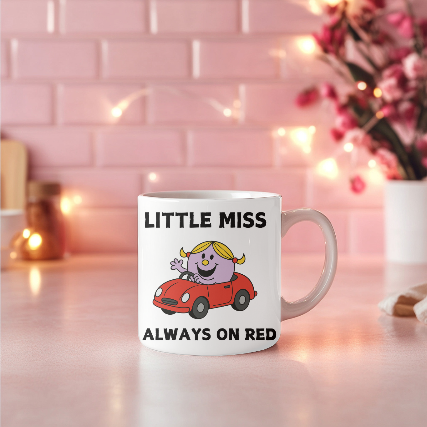 Little Miss Always On Red 11oz Coffee/Tea Mug