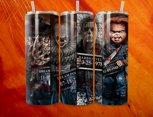 Halloween Spooky Tumblers
