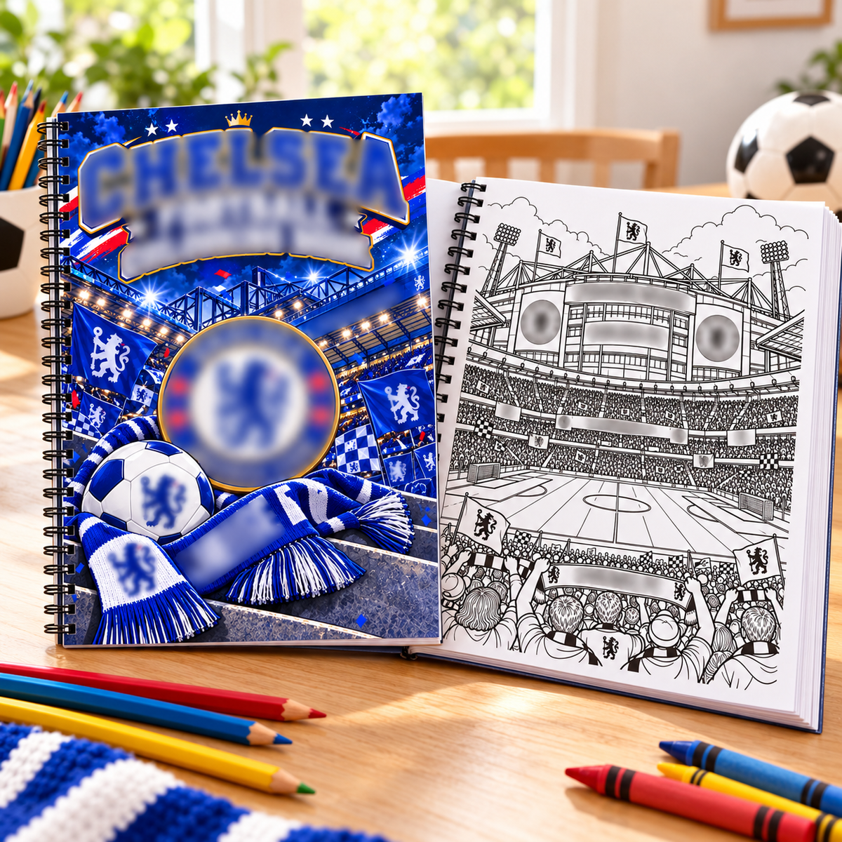 Chel-sea A4 Colouring Book