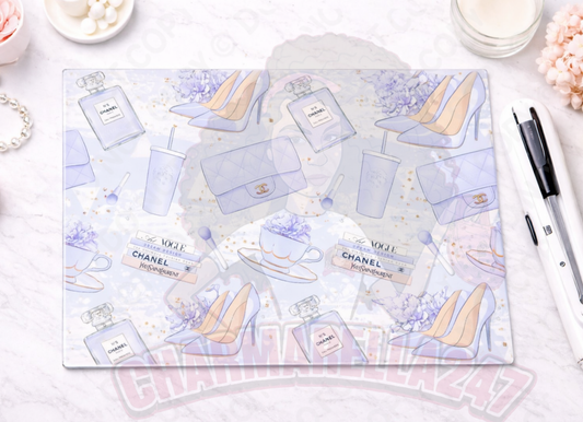 CHA-Nel Baby Blue Chopping Board
