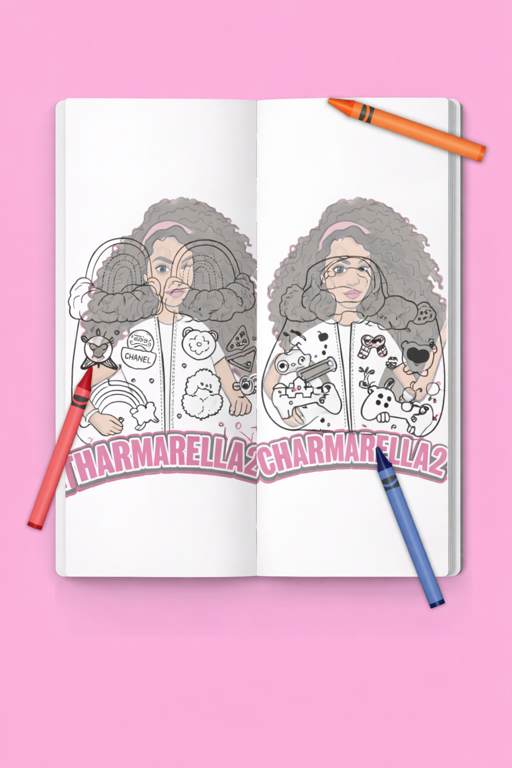 Personalised Colouring Book