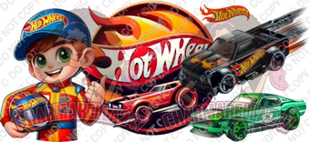 Hot Wheels 16oz UVDTF Wrap