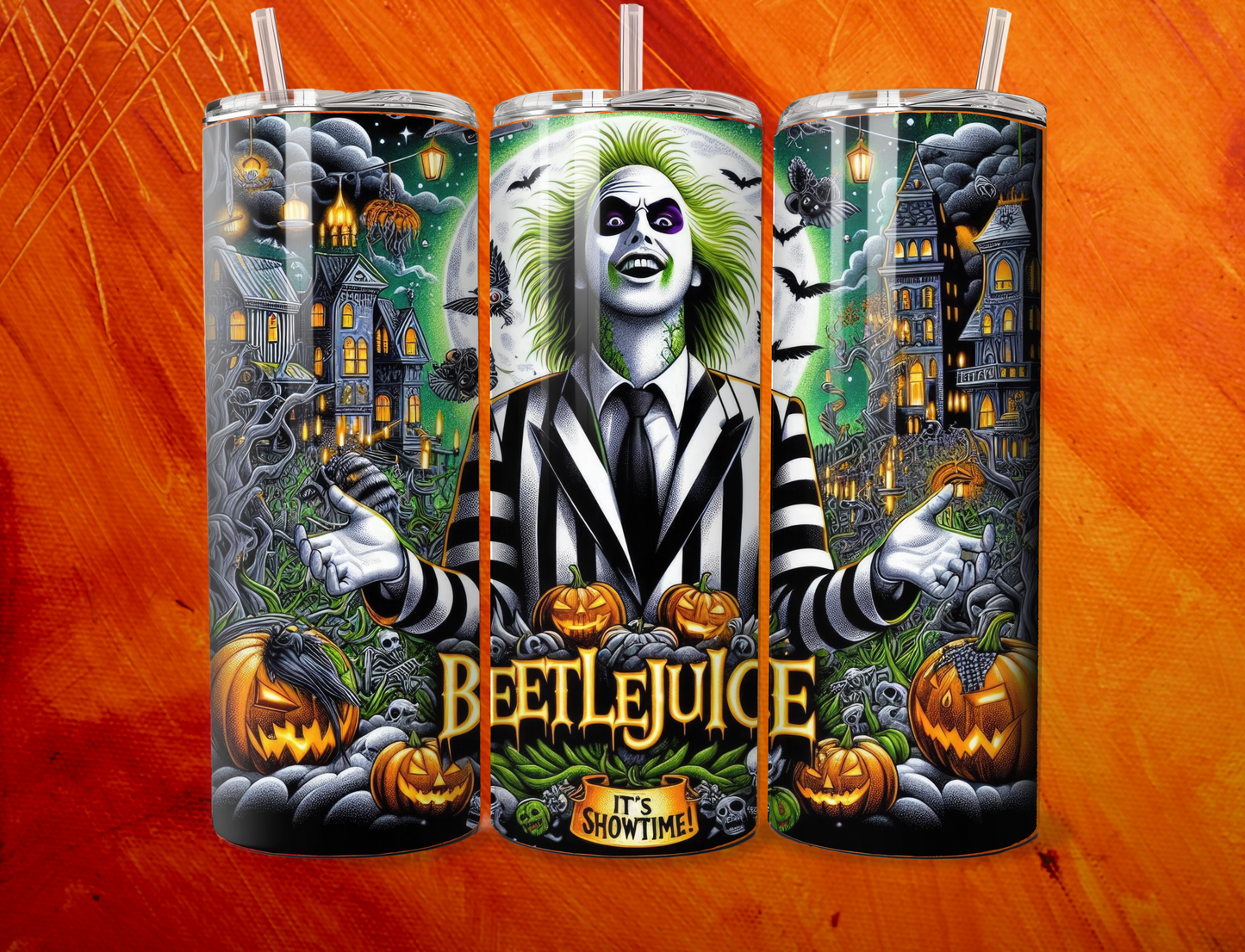 Halloween Spooky Tumblers