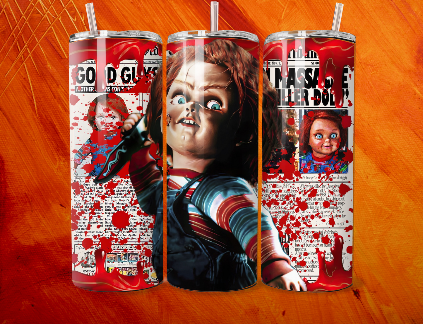 Halloween Spooky Tumblers