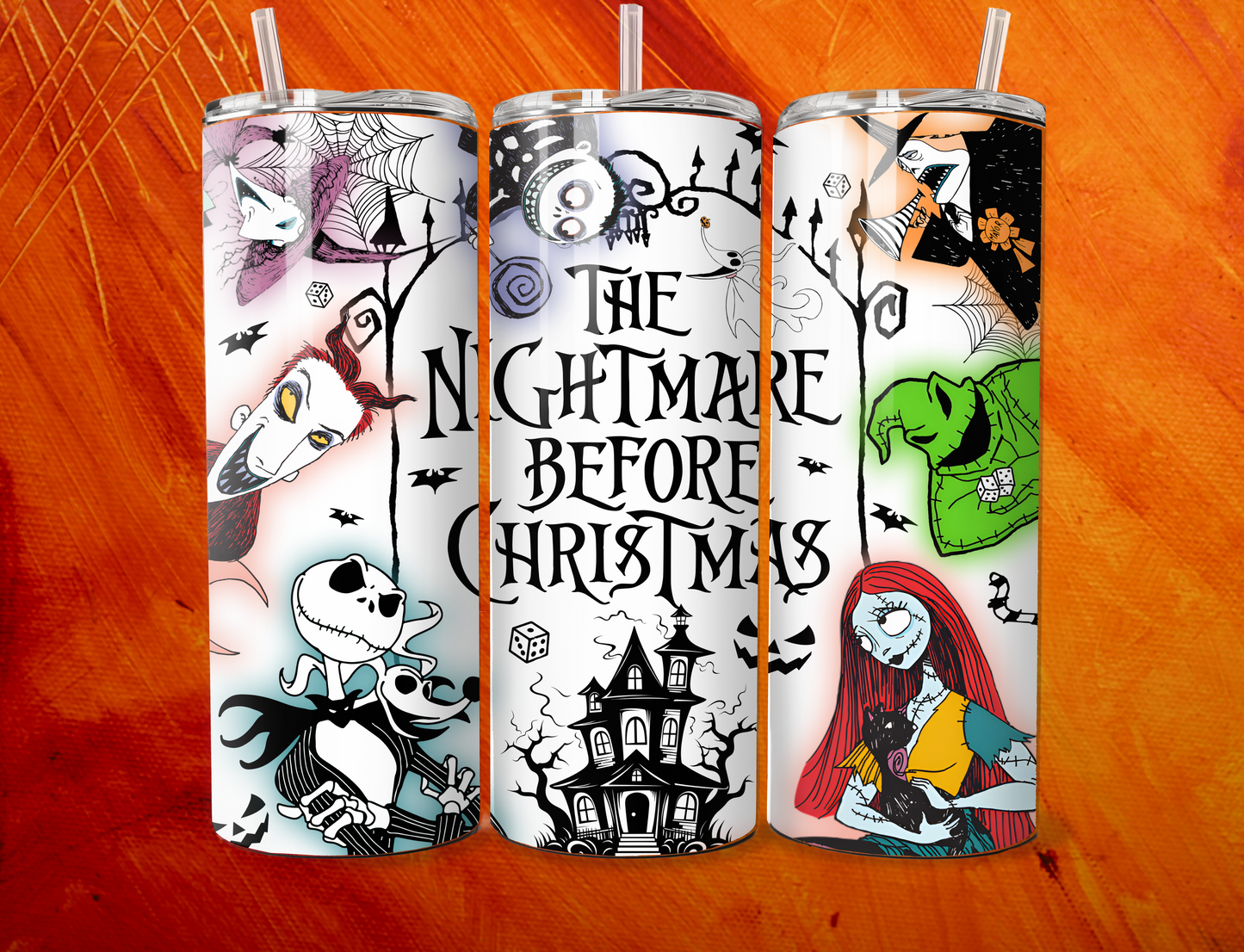 Halloween Spooky Tumblers