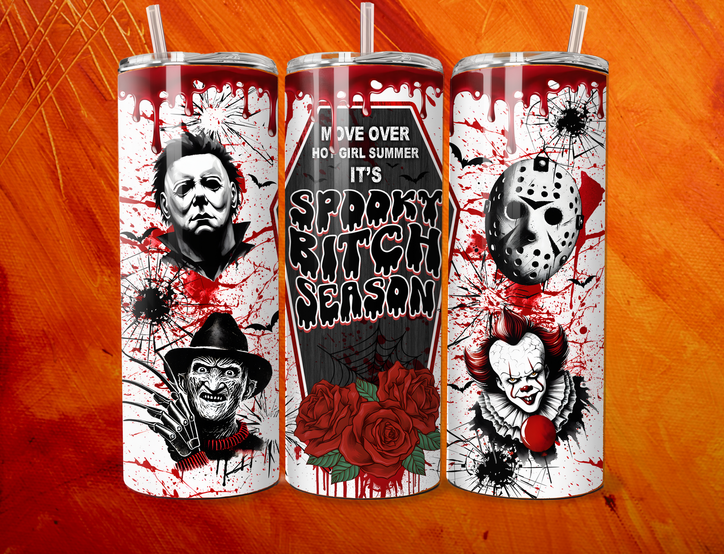 Halloween Spooky Tumblers