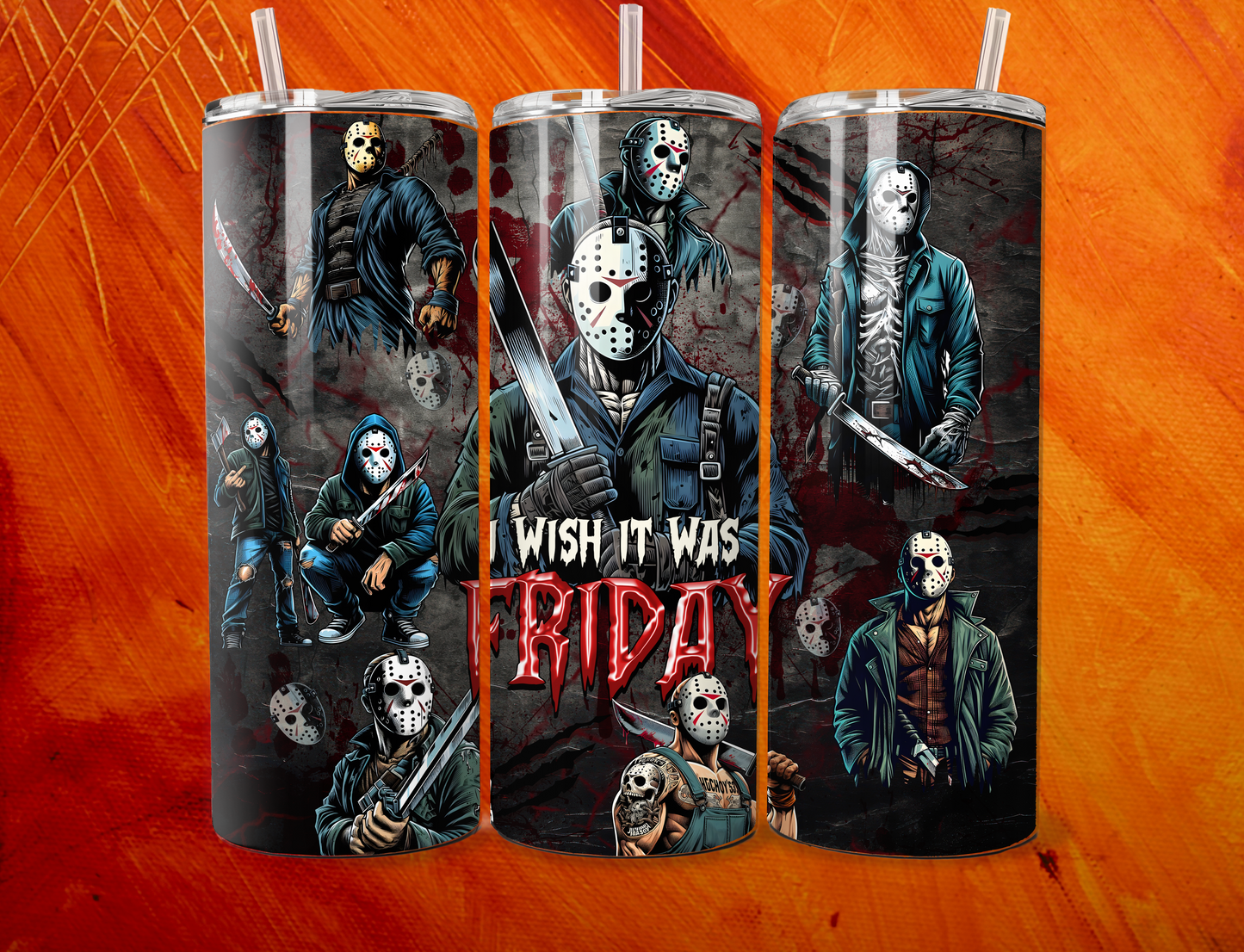 Halloween Spooky Tumblers