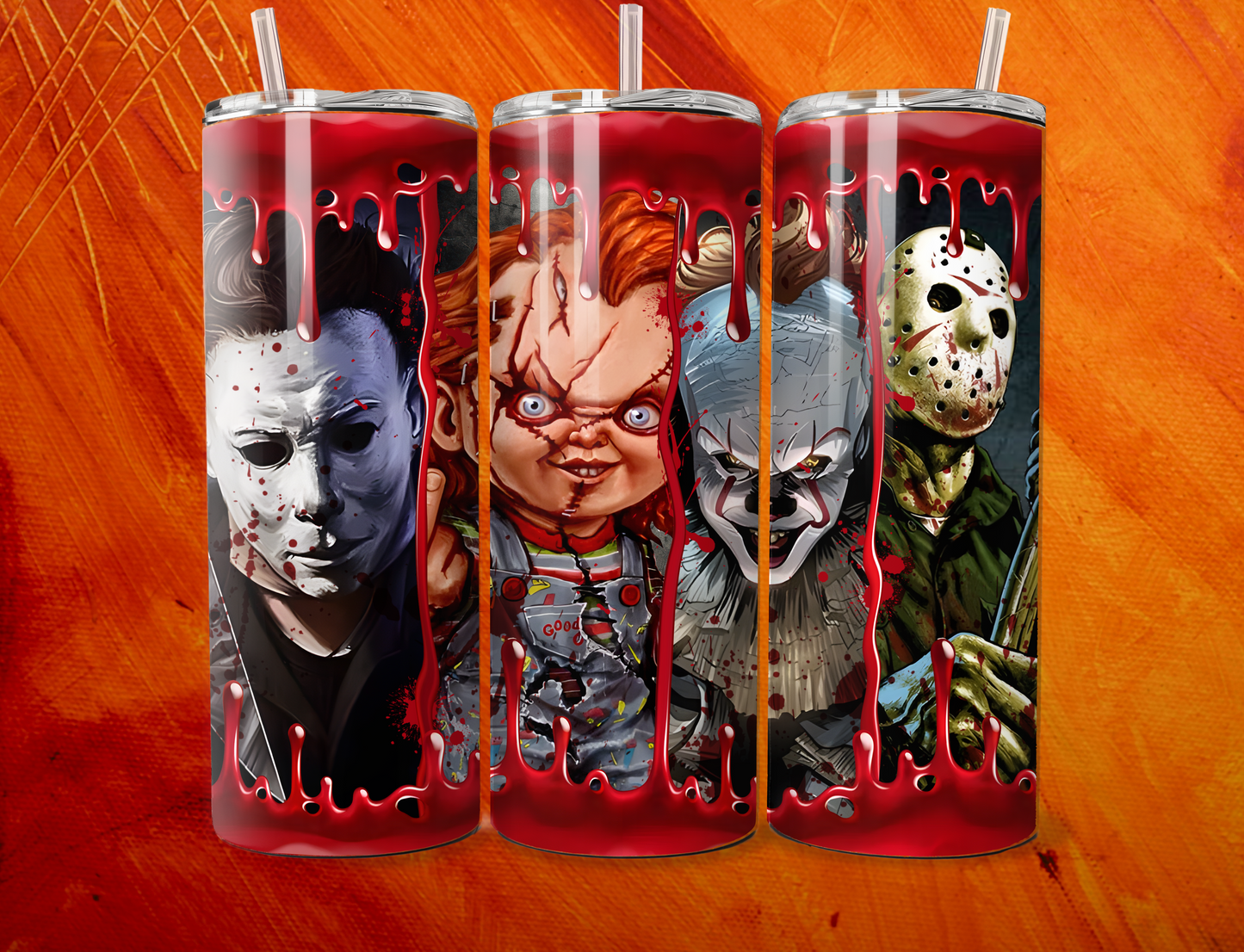 Halloween Spooky Tumblers