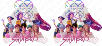 K-Pop Dem Hunters 16oz UVDTF Wrap