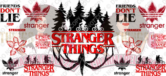 Stranger-Things 16oz UVDTF Wrap