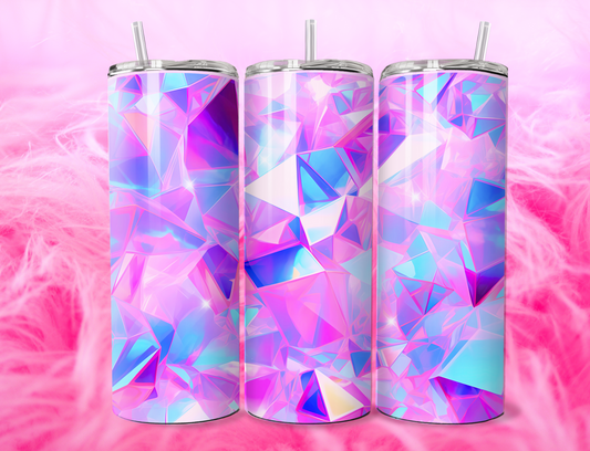 READY TO PRESS 20oz TUMBLER WRAP PRINT CRYSTALS