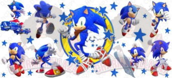 Sonic 16oz UVDTF Wrap