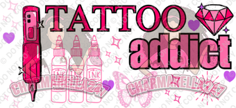 Tattoo Addict 16oz UVDTF Wrap