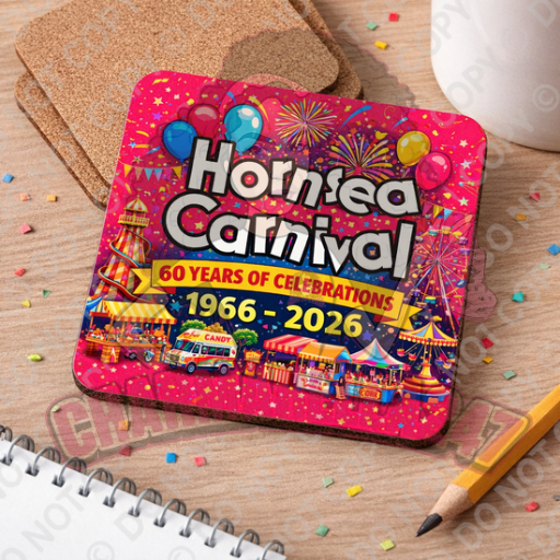 Hornsea Carnival Limited Edition Coaster