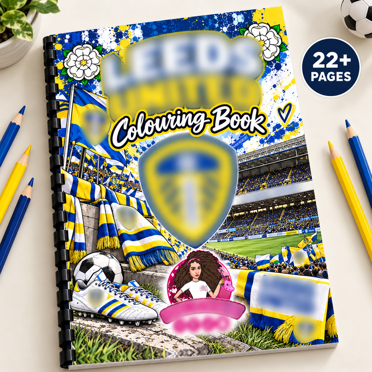 Leeds-United A4 Colouring Book