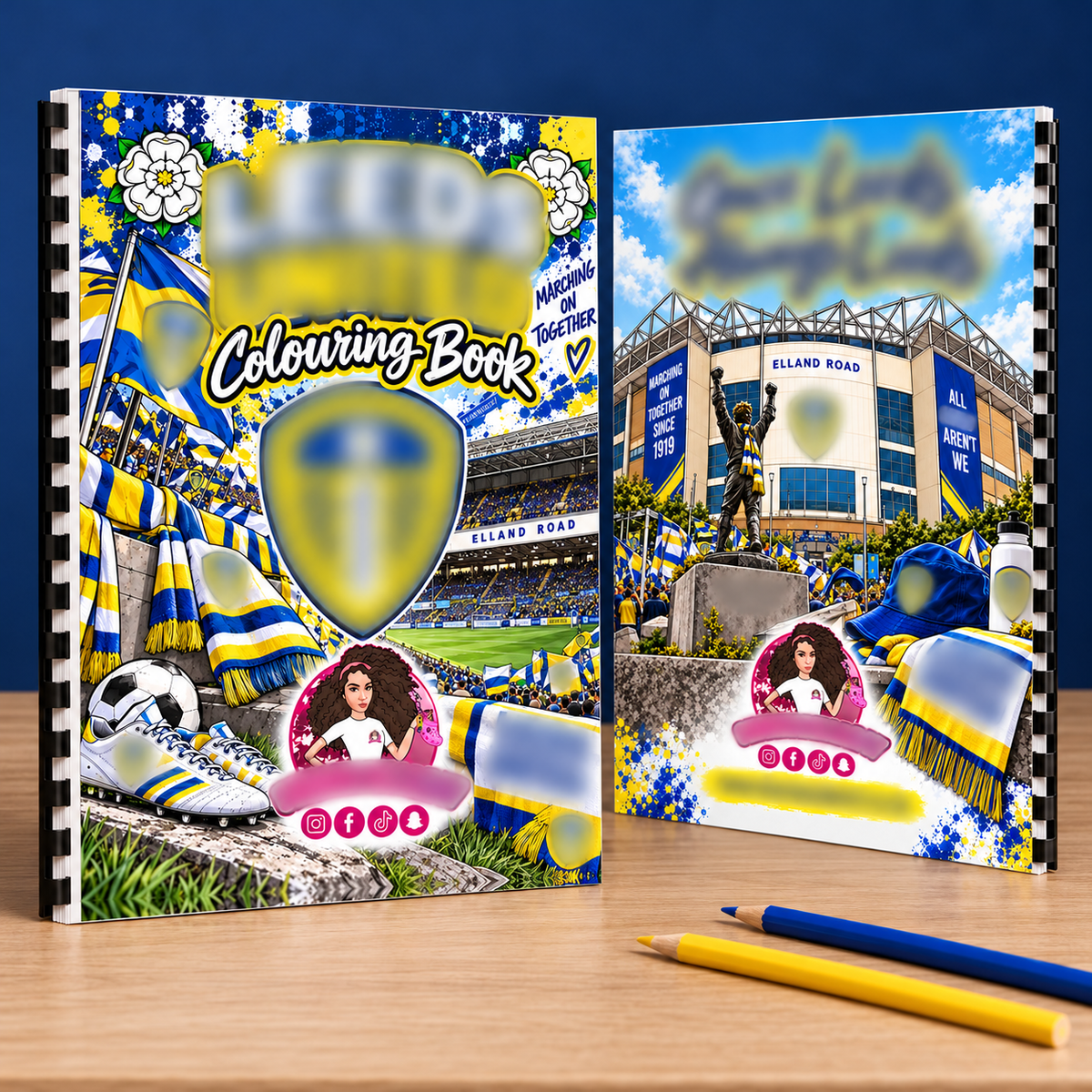 Leeds-United A4 Colouring Book