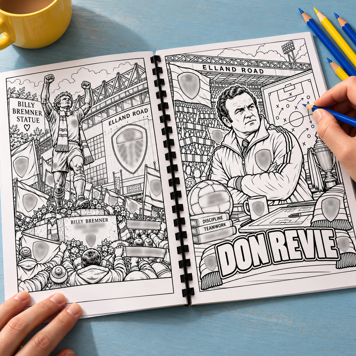 Leeds-United A4 Colouring Book