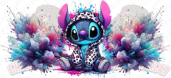 Sti-tch Paint Splash  16oz UVDTF Wrap