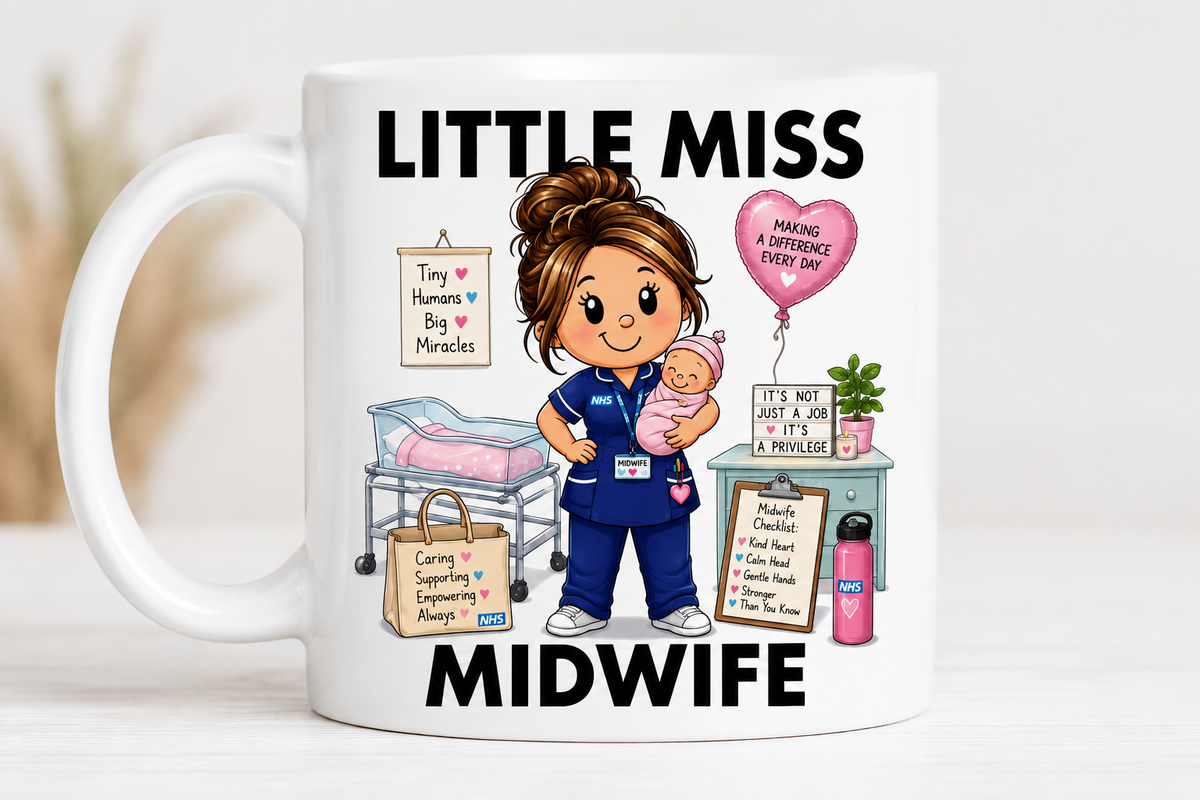 Little Miss Midwife 11oz Coffee/Tea Mug