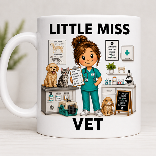 Little Miss Vet 11oz Coffee/Tea Mug