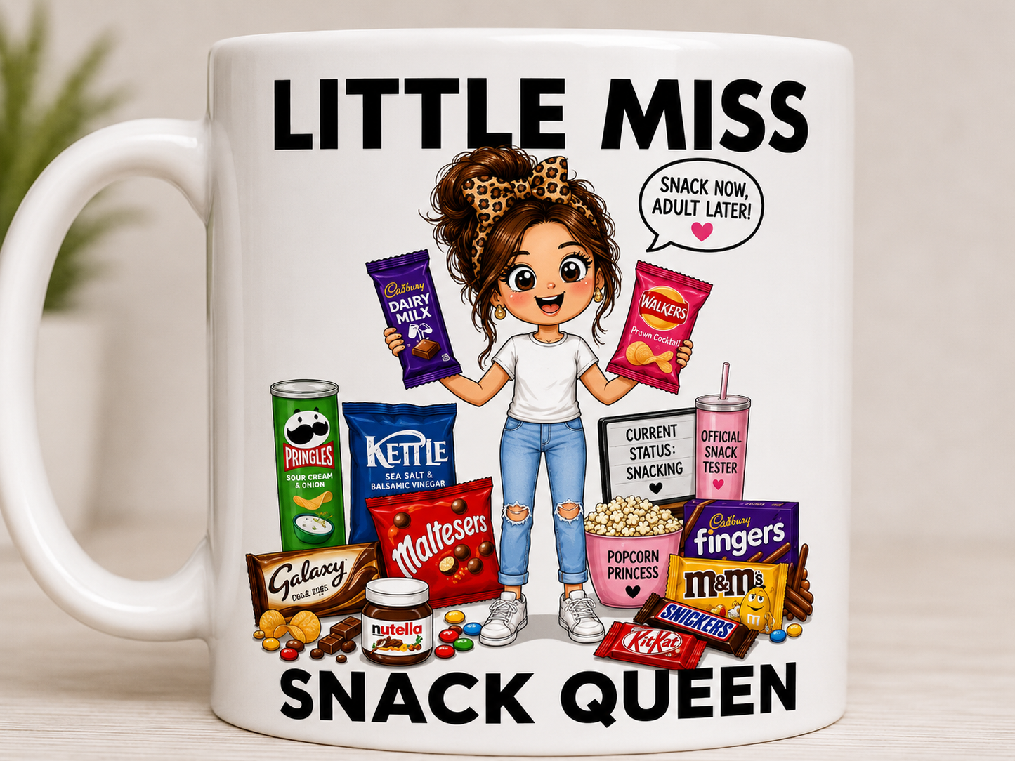 Little Miss Snack Queen 11oz Coffee/Tea Mug