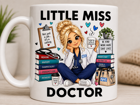Little Miss Doctor 11oz Coffee/Tea Mug