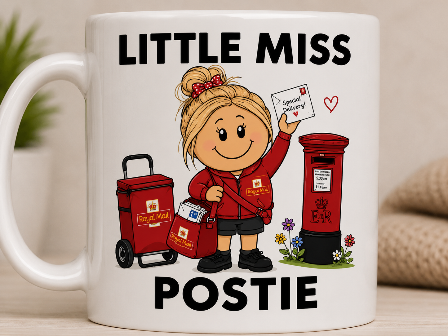 Little Miss Postie 11oz Coffee/Tea Mug