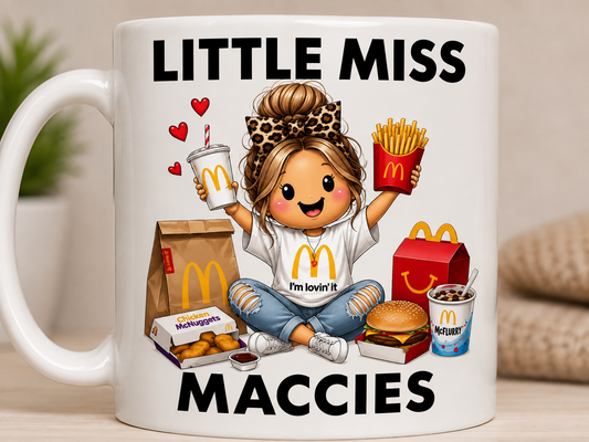 Little Miss Maccies 11oz Coffee/Tea Mug
