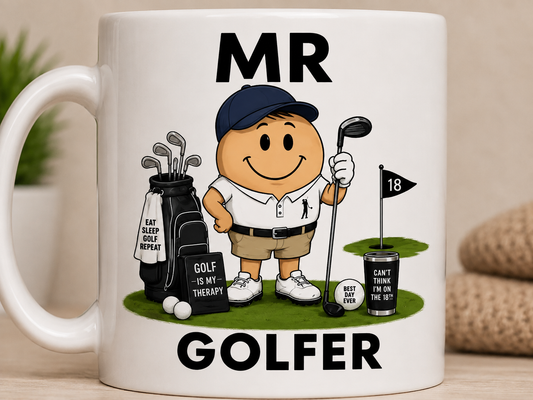 Mr Golfer  11oz Coffee/Tea Mug