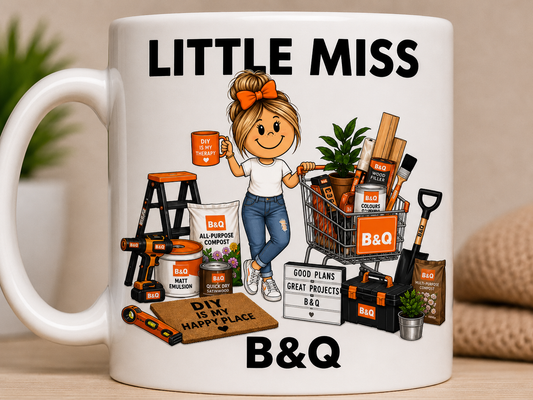 Little Miss B&Q 11oz Coffee/Tea Mug