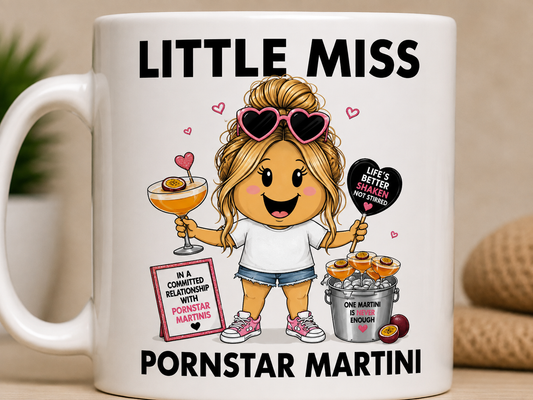 Little Miss P Star Martini 11oz Coffee/Tea Mug