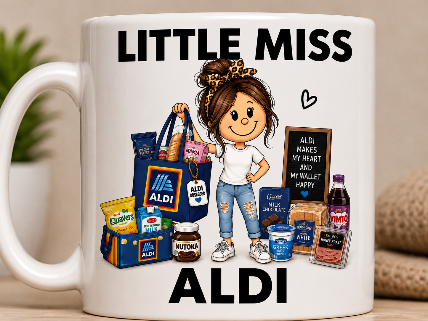 Little Miss Aldi 11oz Coffee/Tea Mug