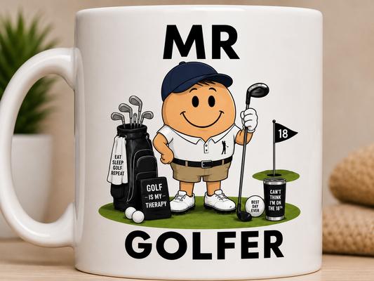 Mr Golfer 11oz Coffee/Tea Mug