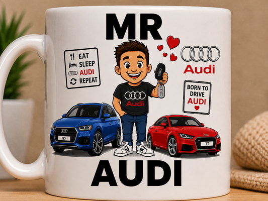 Mr Audi 11oz Coffee/Tea Mug