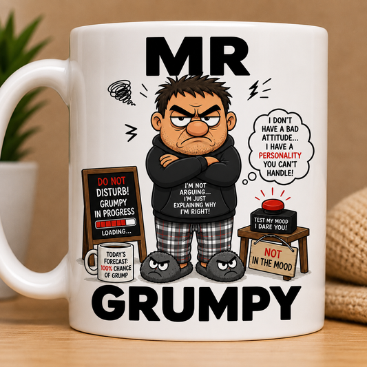 Mr Grumpy 11oz Coffee/Tea Mug