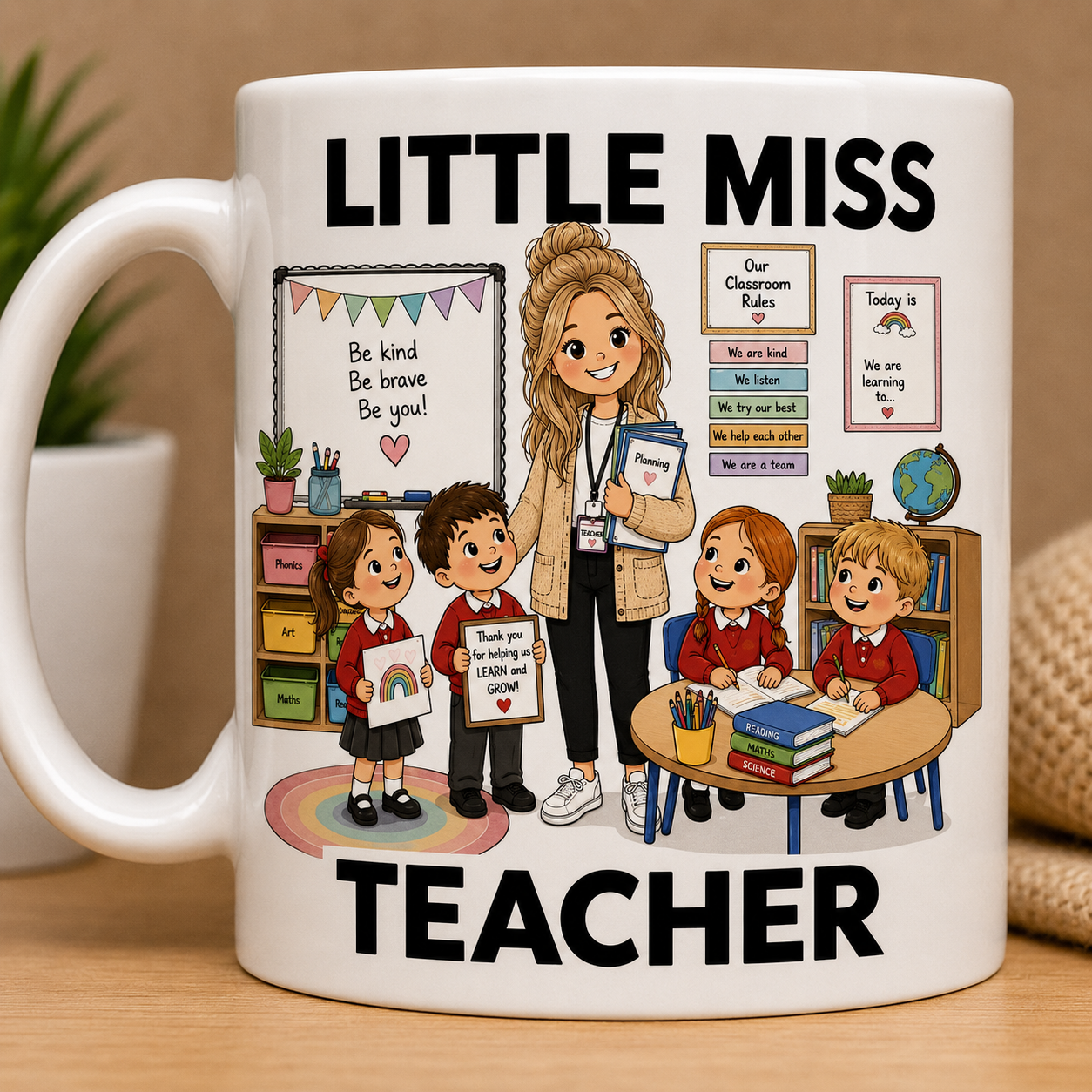 Little Miss Teacher Primary School 11oz Coffee/Tea Mug