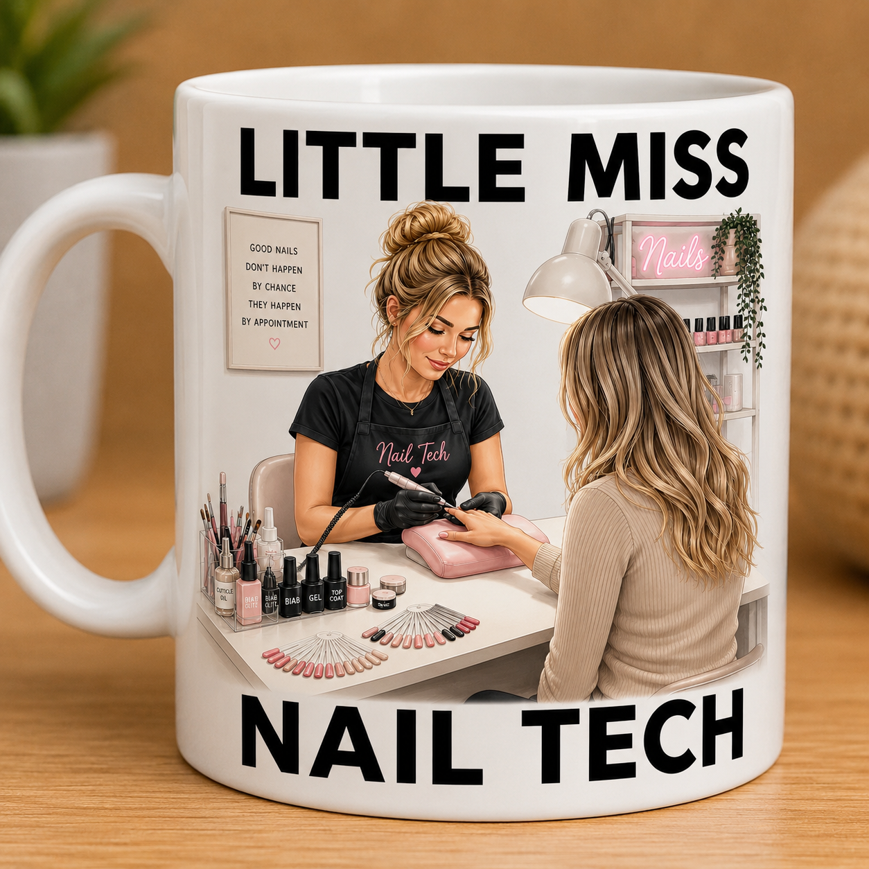 Little Miss Nail Tech 11oz Coffee/Tea Mug