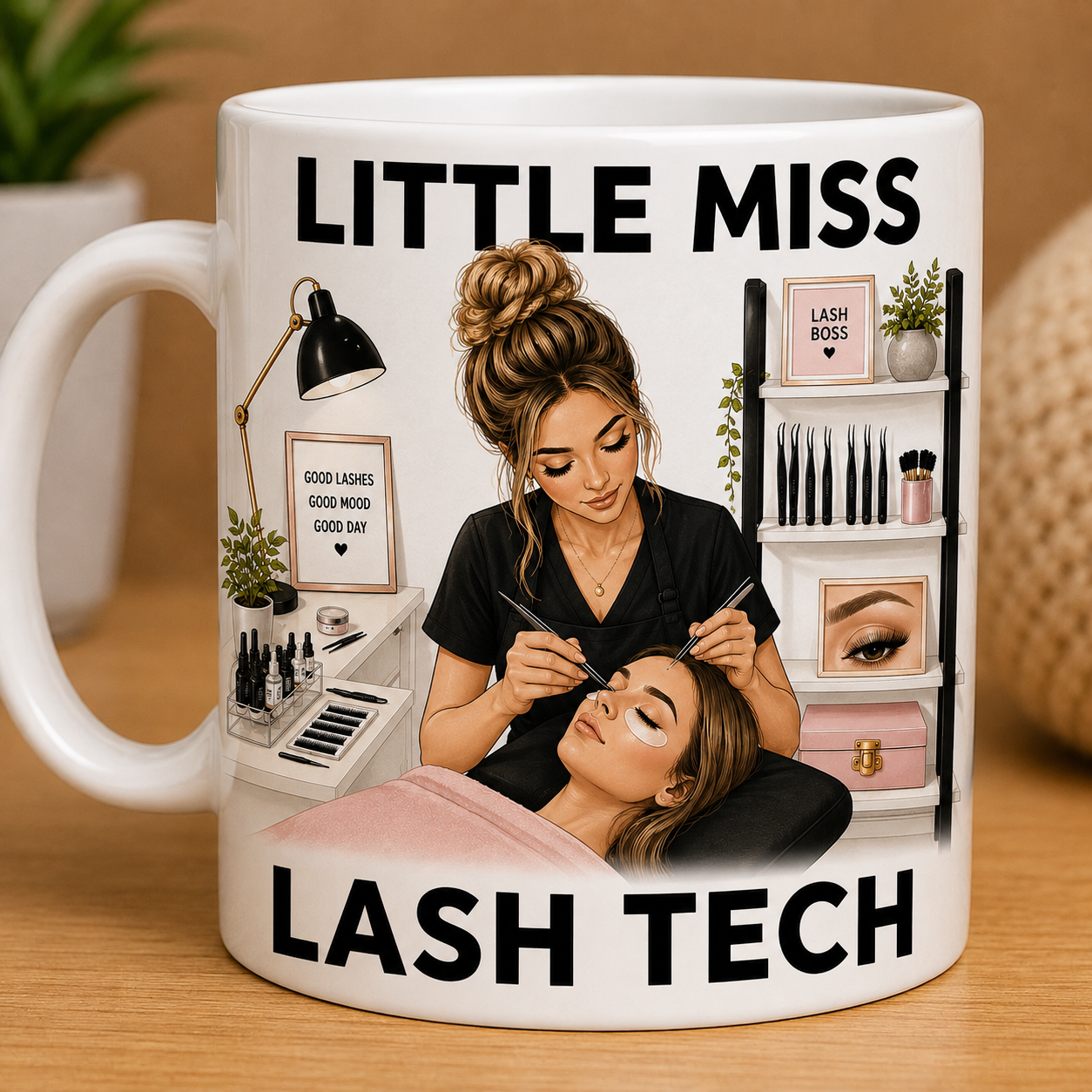 Little Miss Lash Tech 11oz Coffee/Tea Mug