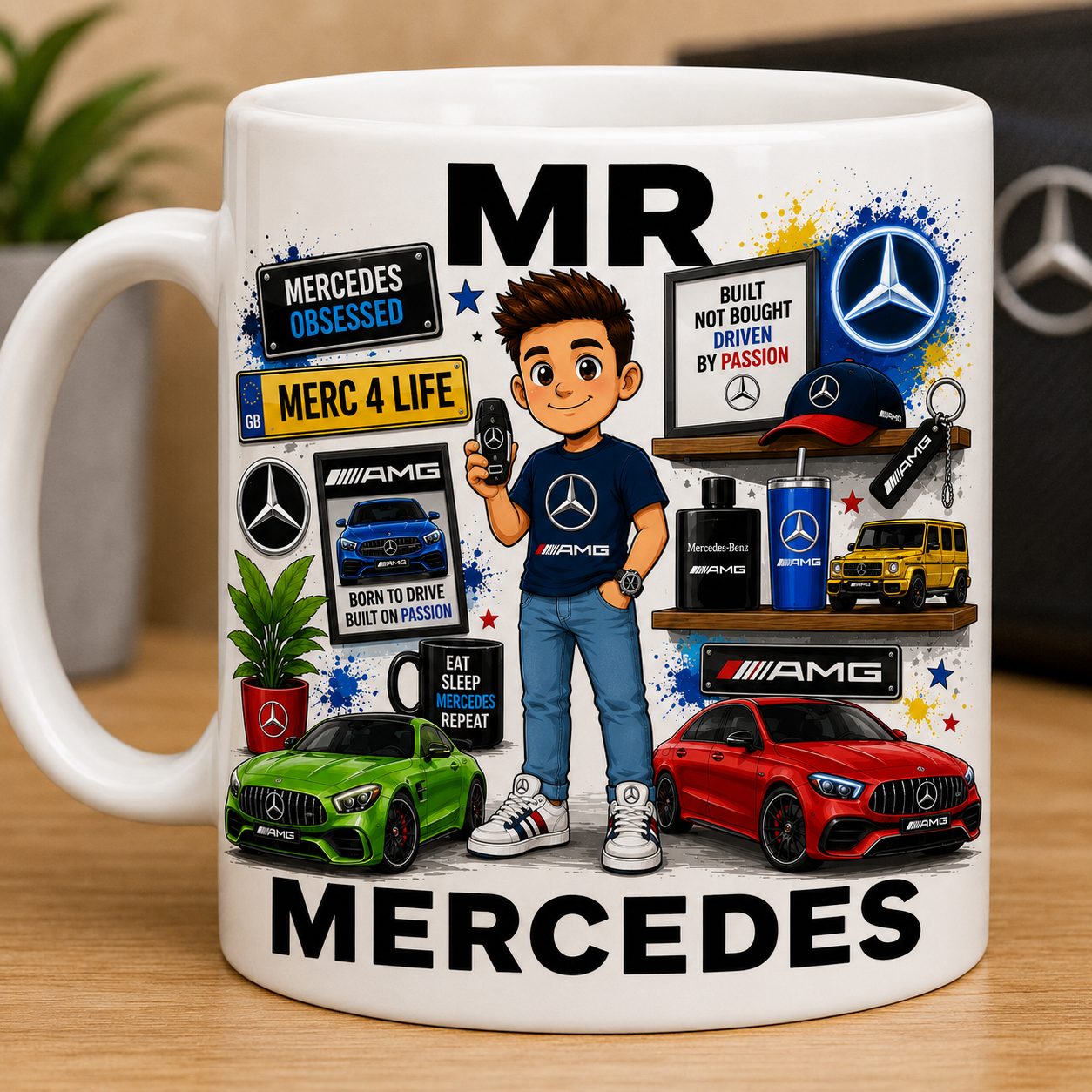 Mr Mercedes 11oz Coffee/Tea Mug