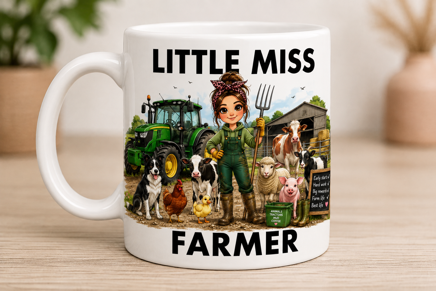 Little Miss Farmer 11oz Coffee/Tea Mug