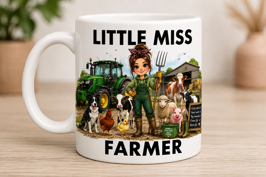 Little Miss Farmer 11oz Coffee/Tea Mug