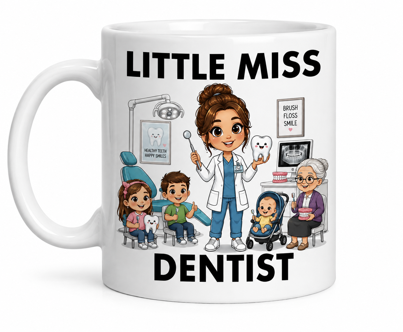 Little Miss Dentist 11oz Coffee/Tea Mug