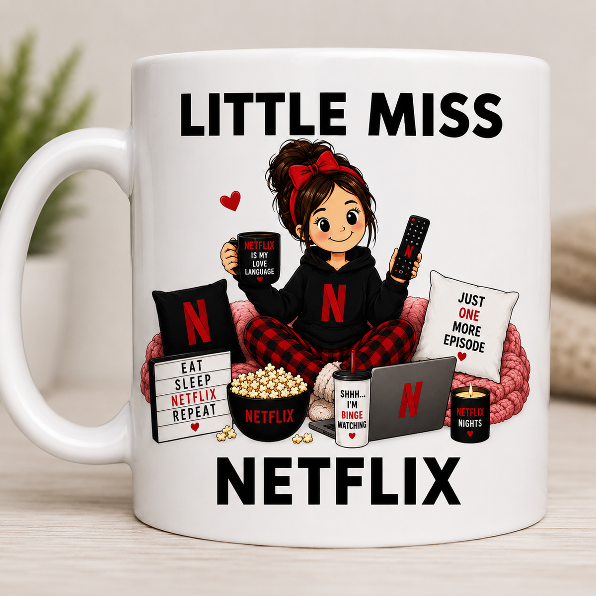 Little Miss Net 11oz Coffee/Tea Mug