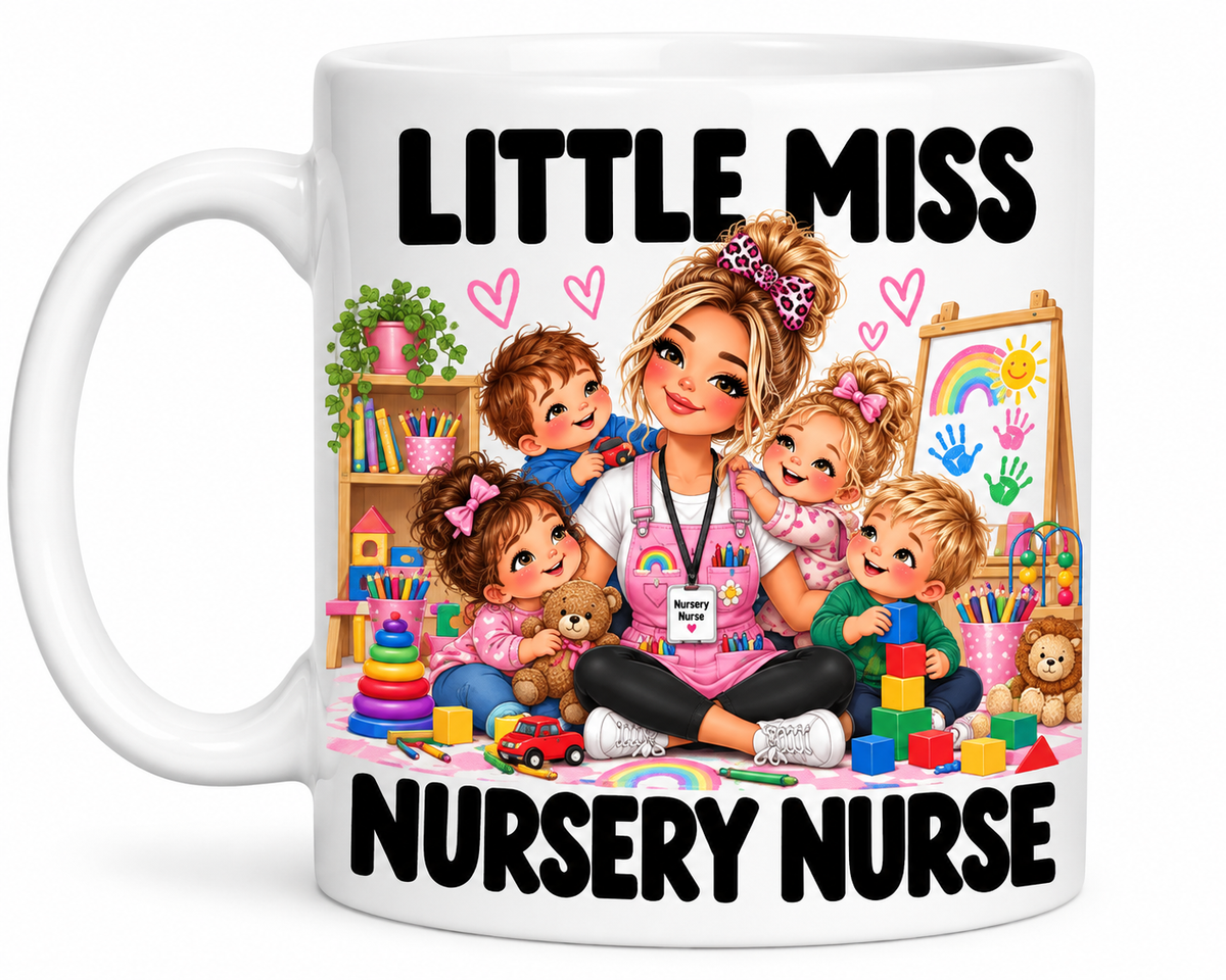 Little Miss Nursery Nurse 11oz Coffee/Tea Mug